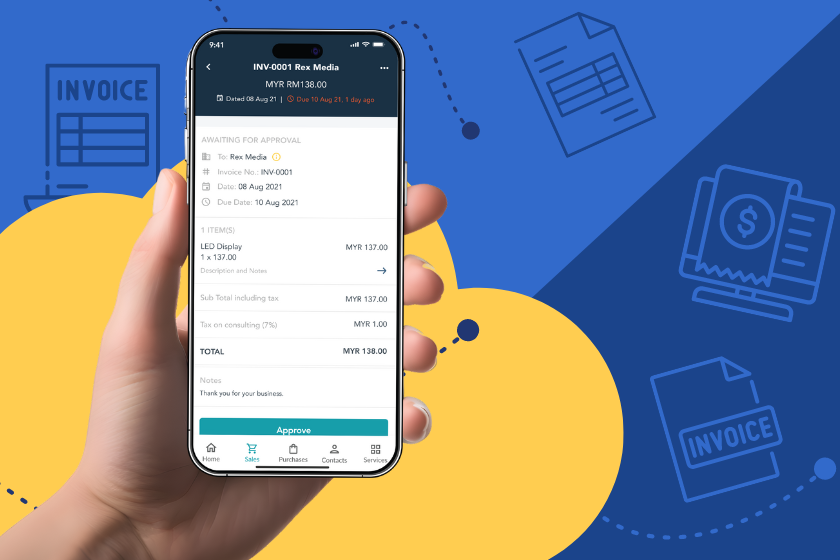 traditional bills to e-invoicing transition