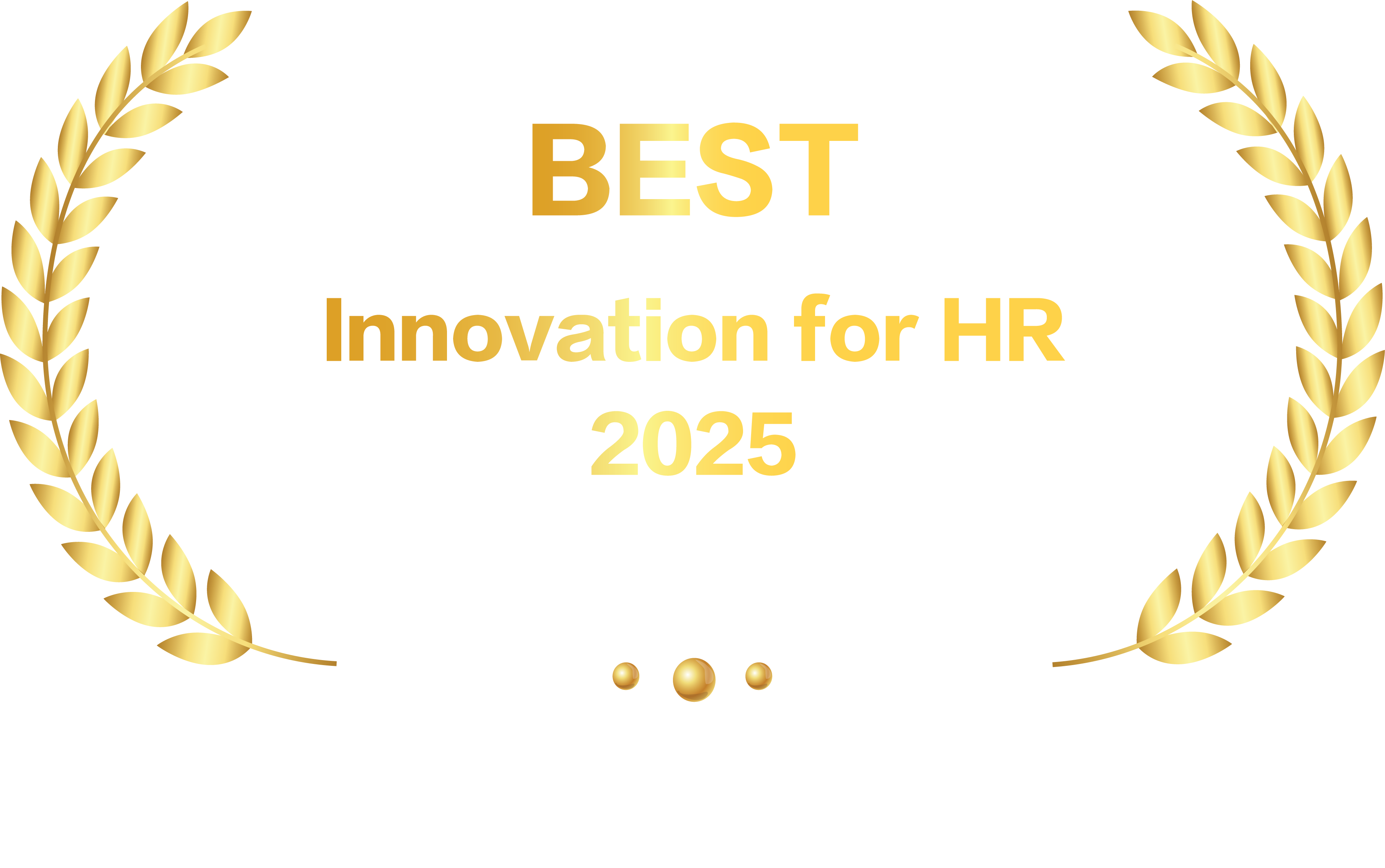 Best Innovation for HR 2025 (GOLD)