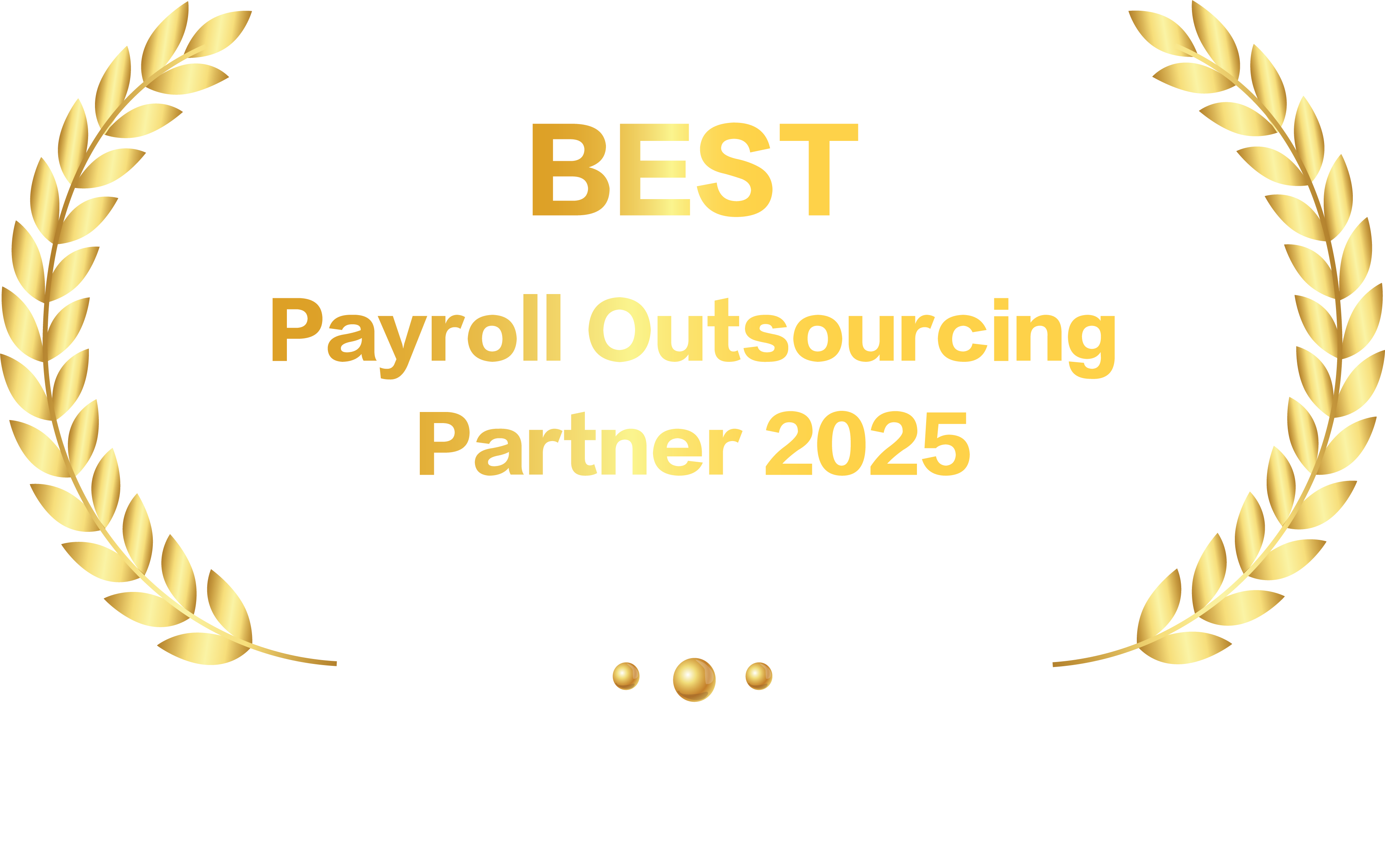 Best Payroll Outsourcing Partner 2025 (GOLD)