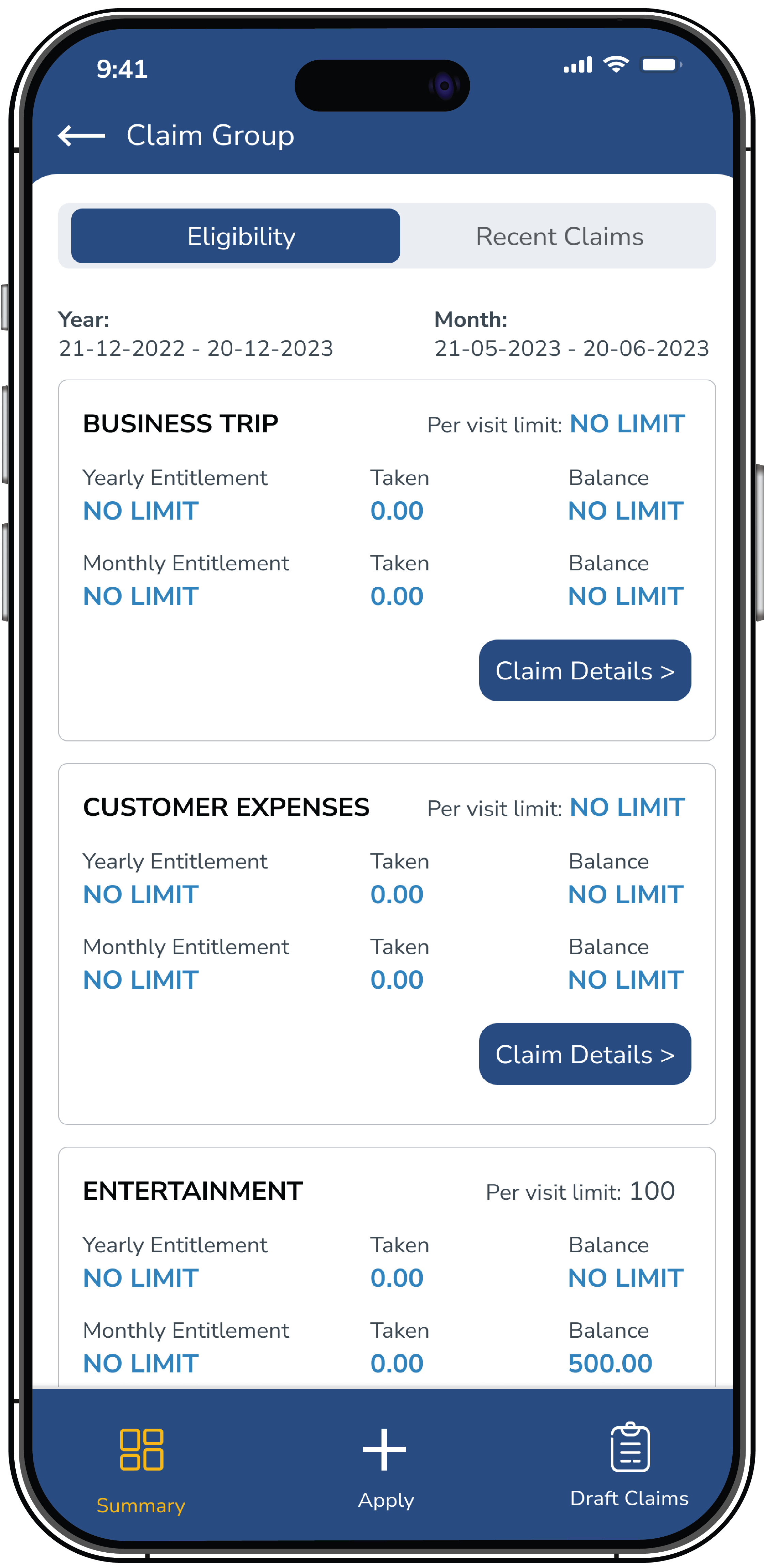 Claim Software