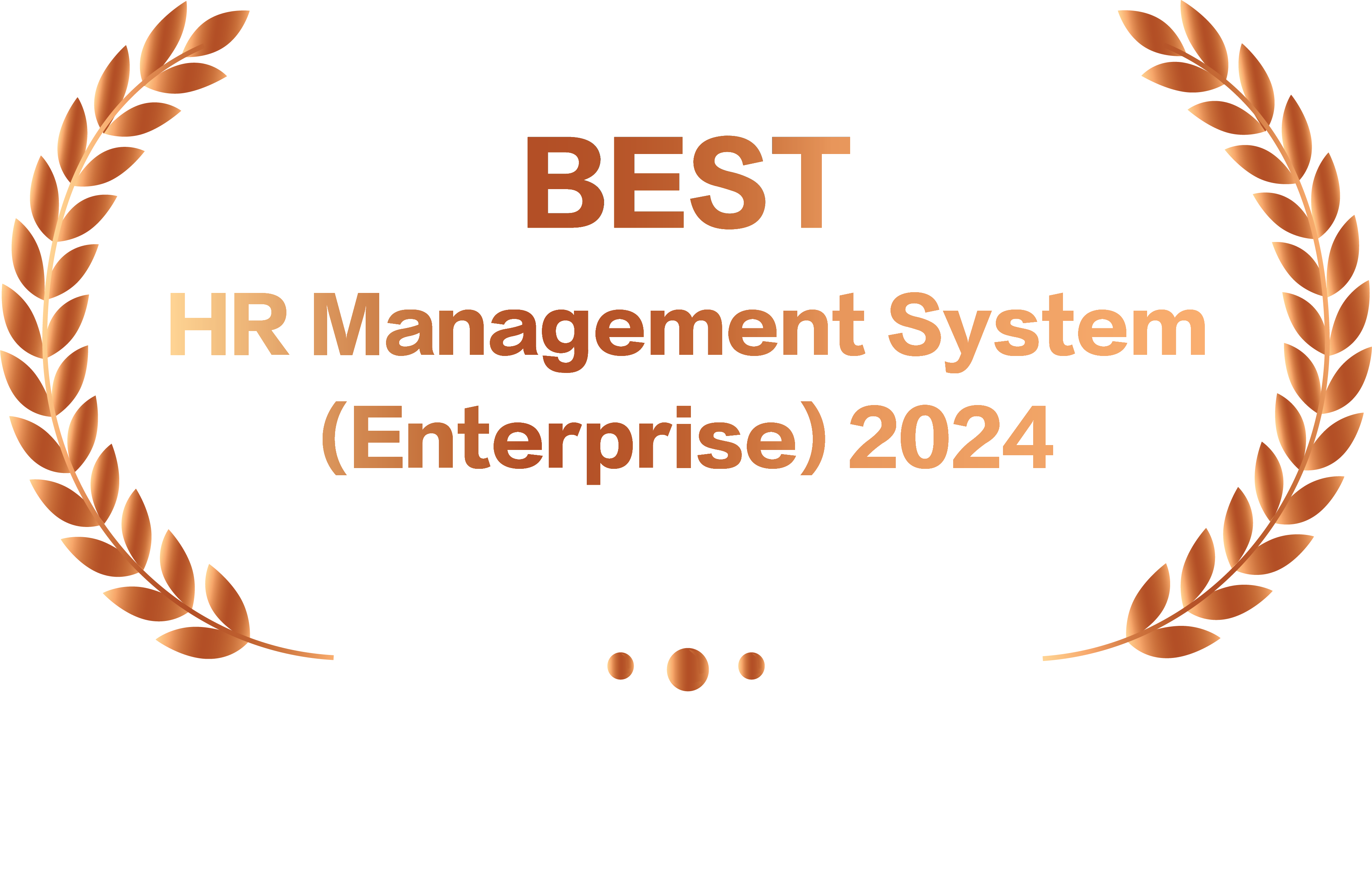 Best HR Management System (Enterprise) 2024 (BRONZE) 