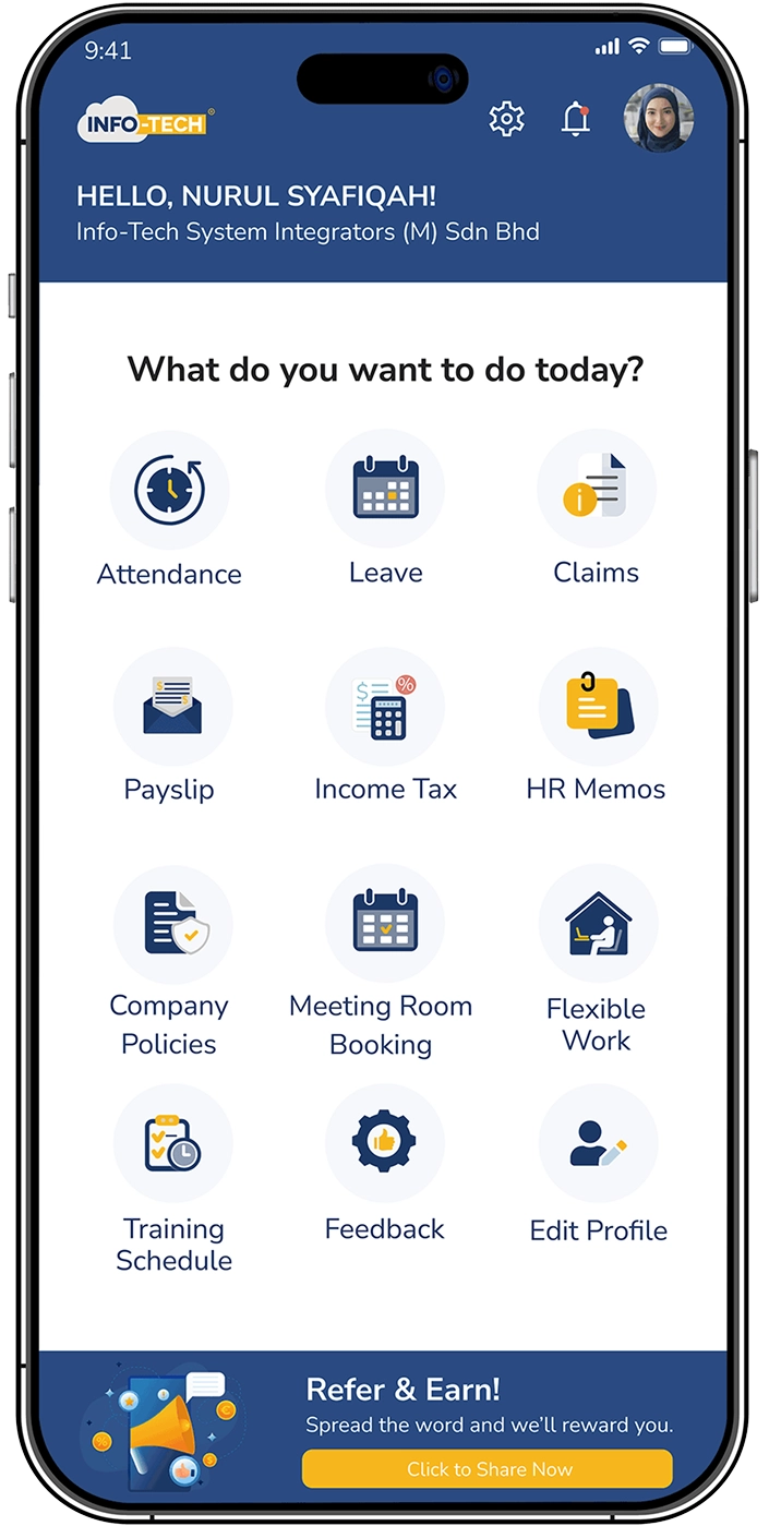 e-leave app