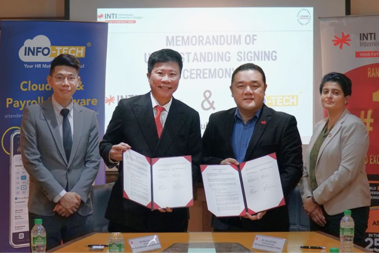 Info-Tech And INTI Signed MOU To Produce Industry-Ready Graduates For An Ever-Changing Workforce Landscape